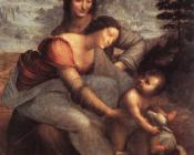 The Virgin and Child with St Anne c. 1510 - Leonardo Da Vinci